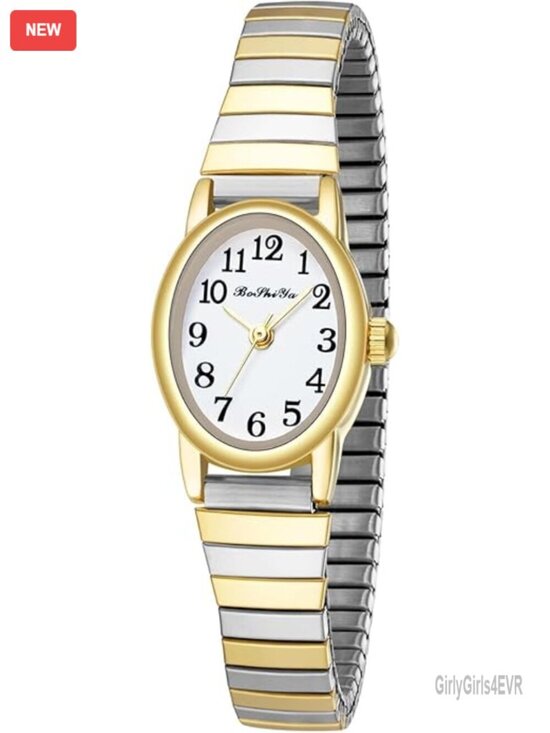 Women\'s Stretch Band Watch - Easy Reader 30mm Analog Quartz with Stainless main image 4